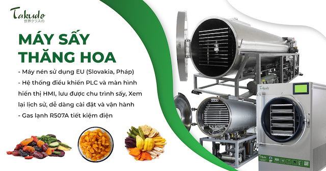 Bí kíp chọn mua Máy sấy thăng hoa chất lượng và giá rẻ