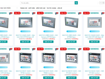 Ưu đãi báo giá màn hình HMI Siemens từ nơi mua HMI Siemens KTP700 chất lượng
